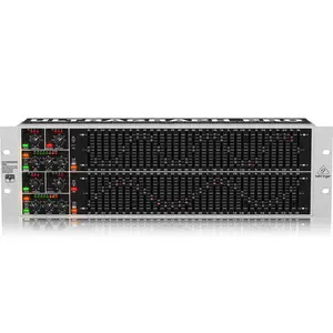 Behringers FBQ6200HD Dual 31 Segment Rack-Grafik-Equalizer mit Feedback-Erkennung Feedback-Unterdrückung