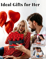Boîte en forme de cœur avec 16 roses éternelles - Vraies roses non parfumées - Cadeau pour anniversaire, fête des mères, pour femme