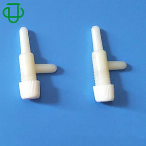 Vannes à aiguille miniatures en plastique ABS de haute qualité, vannes de régulation de débit, structure à bille pour les milieux gaz et eau, prêtes à la livraison - Product Image 3