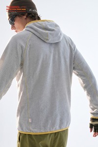 Felpa Unisex con Fodera in <span class=keywords><strong>Thermolite</strong></span>, Edizione Color-Block, Felpa Termica con Cappuccio per l'Autunno e l'Outdoor - Product Image 3