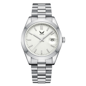 Stainless Steel Black Quartz Minimalist Clock Date Luminous Water Resistant Watch Heren Luxury Wholesale Relojes <strong>De</strong> <strong>Marca</strong>