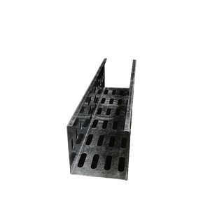 Goulotte de câbles en <span class=keywords><strong>acier</strong></span> perforé ventilé galvanisé à chaud pour fibre optique, pour usage extérieur et construction - Product Image 6