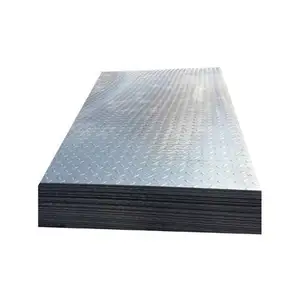 ASTM A36 prix d'usine plaque à carreaux en acier doux/plaque en acier à carreaux marche antidérapante/marches de cuisine