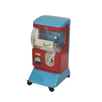 Distributeur de bonbons mini pour enfants à une seule couche, machine distributrice inversée à monnayeur, capacité 150-200 pièces