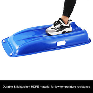 Planche de ski bleue 88x42x11cm 2 pièces N001 pour tubes à neige, luge - Product Image 2