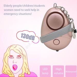 Allarme personale con luce stroboscopica per donne e bambini portachiavi di sicurezza - Product Image 2