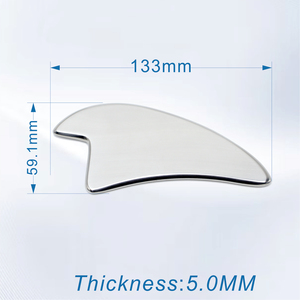 Herramientas de Masaje Guasha de Acero Inoxidable IASTM, Herramienta de Raspado para Relajación Miofascial, Alivio del Cansancio Muscular, Certificación CE, 3 Años de Garantía - Product Image 2