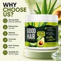 Crème coiffante professionnelle SILU, gel à l'aloe vera, anti-frisottis, pâte coiffante, fabricant OEM