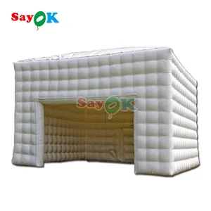 White air tent inflatable camping outdoor event inflatable marquee tent for event party