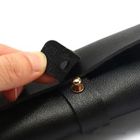 Étui à lunettes tendance en cuir fait main avec boucle, étui souple pour lunettes de soleil, vente en gros, LOGO personnalisé