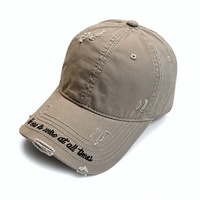 Casquette de baseball vintage en twill délavé, style déstructuré, 6 panneaux, avec boucle métallique réglable, pour hommes et femmes, streetwear