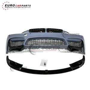 Prezzo di fabbrica nero lucido materiale 2013-2019year 3S F30 F35 MAD labbro anteriore fit per 3s F30 F35 mt body kit paraurti anteriore - Product Image 4