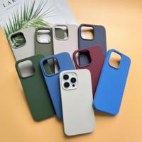 Coque de téléphone en silicone pour iPhone 14 13 Pro Max, coque de téléphone liquide antichoc pour iPhone 12 11mini X/XS XR XS MAX SE3 8PIUS