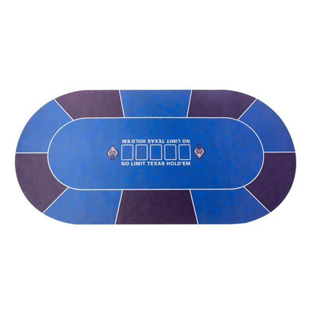 Customized Casino Table Cloth Gambling 1.8M Rubber Poker Table Mat Pad