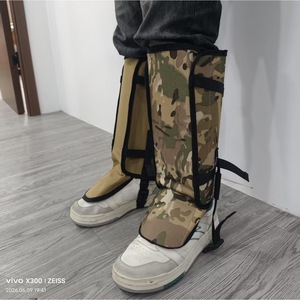 Autres protège-jambes en nylon vert armée pour la randonnée, le camping et l'alpinisme - Product Image 4