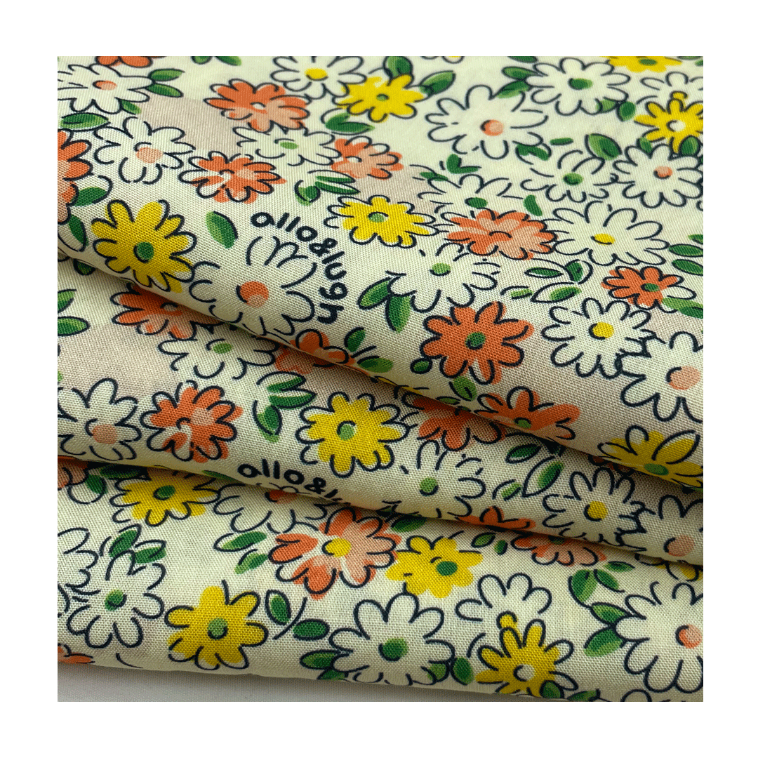 Оптовая продажа, нет минимального заказа, индивидуальный дизайн, цифровая печать, 100% искусственный шелк, обычная цветочная ткань для постельного белья