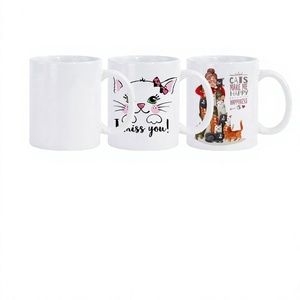 Taza de Cerámica Blanca para Sublimación, Minimalista, Personalizable al por Mayor, de 11 oz, para Café, Leche, Té, Libre de BPA, Apta para Lavavajillas - Product Image 2