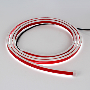 Tira de luz Led ámbar blanco de doble Color para capó de coche, señal de giro, resistente al agua, decoración de 2,4 M, lámpara de atmósfera automática de 12V - Product Image 2