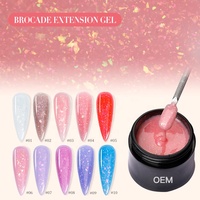 Vente en gros label privé gel dur pour la construction gel d'extension des ongles solide gelée gel de construction vernis à ongles