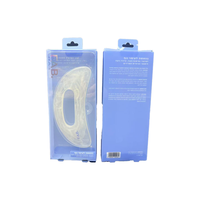 Boîtes en plastique transparentes jetables en PVC de petite taille avec cintres pour emballages de cosmétiques et cadeaux personnalisés