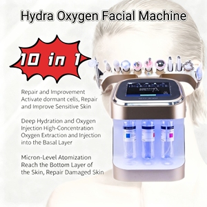 Hydra Oxygen ABS Facial Machine with Skin Analyzer Multifunctional Hydradermabrasion Aqua Facial Care Device - Product Image 2