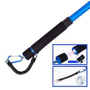 पैमर 79 सेमी पोर्टेबल टेलीस्कोपिक फ्लाई मछली लैंडिंग नेट क्लिप रस्सी सिलिकॉन एल्यूमीनियम मिश्र धातु फिशिंग लैंडिंग नेट - Product Image 2