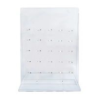 Gaojian Présentoir personnalisé en acrylique pour fêtes de mariage Supports muraux pour beignets ou bagels pour présentation sur table