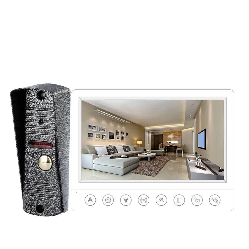 New Goods Wire Video Door Phone Video Intercom Smart Home Talk Face To Face Access Control System Door Bell Video IP65 Doorbell