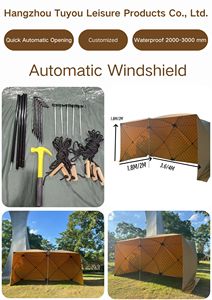 Carpa Automática Árabe Hubble, Resistente al Viento, con Pantalla Protectora, para Picnic, Barbacoa y Camping al Aire Libre, Venta al Por Mayor de Fábrica - Product Image 5
