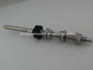 Tornillos de montaje de Panel Solar de acero inoxidable M10 M12, tornillos de doble extremo - Product Image 4