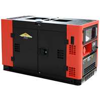 10KW 12KW 15KW Dual-Voltage Mobiler Diesel-Stromgenerator mit Autostart-Schutzsystem, Geräuscharmes Aggregat für Industrielle Anwendungen