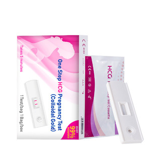 Top Sản phẩm bán chạy 2024 2024 y tế nóng Bán Vật Tư Y Tế kiểm tra nhanh HCG bán buôn phòng khám thai nước tiểu HCG kiểm tra - Product Image 6