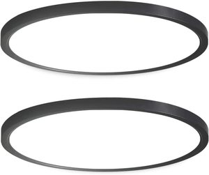 30W 3000K 5000K ETL siêu mỏng Dimmable tròn phẳng đèn 15 inch <span class=keywords><strong>LED</strong></span> Flush núi trần ánh sáng - Product Image 1