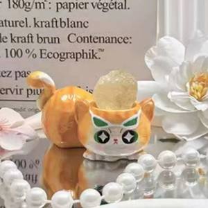 Authentique peluche Baby Three Cat Plus, boîte surprise, ornement de bureau créatif, petit cadeau pour adolescents et adultes - Product Image 2