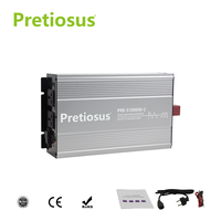 Pretiosus Inverter IP65 1000W Gelombang Sinus Murni Pengisi Daya Pompa Air Inverter 12/24V DC/AC 110/120V Inverter Charger