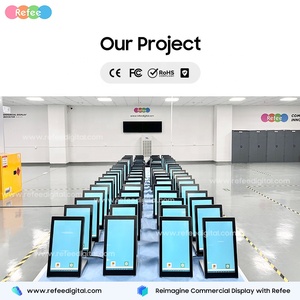 पोर्टेबल सेल्फ-सर्विस एंड्रॉइड टच कियोस्क 16 एच बैटरी लाइफ काउंटरटॉप डिजिटल साइनेज डिस्प्ले टेबल 1080p fd स्क्रीन इनडोर उपयोग - Product Image 6