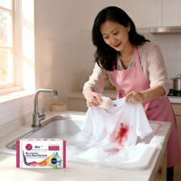 Savon Blanchissant Bio-Enzymatique Puissant Détachant pour Col et Poignets Nettoyage en Profondeur Savon à Lessive