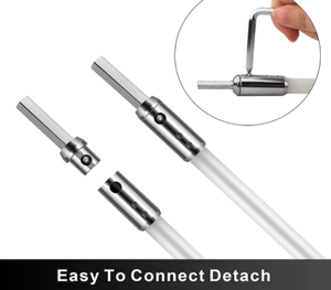 <span class=keywords><strong>Precio</strong></span> de fábrica, Kit de barrido de <span class=keywords><strong>chimenea</strong></span> de 39 pies, Kit de limpieza, Herramientas de limpieza de <span class=keywords><strong>chimenea</strong></span>, 12 varillas de <span class=keywords><strong>chimenea</strong></span> - Product Image 4