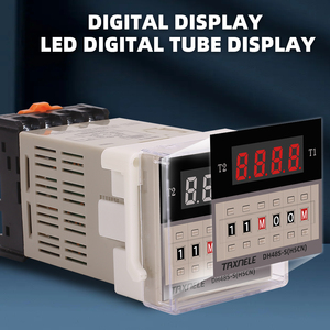 DH48S-S كرر دورة الوقت تأخير التتابع/24v الموقت relawith المقبس (AC 220V 110V 380V 36V DC / AC 24V 12V )0.01S - 99H 99M 8 دبابيس - Product Image 3