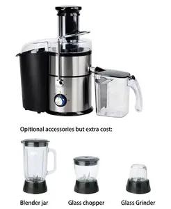 Extracteur de jus lent OEM avec matériau en acier inoxydable pour faire plus de jus frais facilement