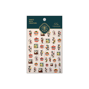 สติ๊กเกอร์ติดเล็บลายผลไม้สีสันสดใสสไตล์จีน  นำโชค  ตกแต่งเล็บ - Product Image 5