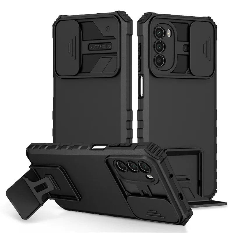 Para Samsung Galaxy A14 A34 A54 5G funda armadura Kickstand Slider Cámara Protector funda de teléfono para Samsung A54 A 14 34 54 contraportada