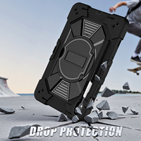 Étui robuste pour tablette, protection antichoc 3-en-1, usage industriel B2B, pour Samsung Galaxy Tab S9/S9 FE/S10 FE 11 pouces B2B