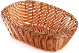 12 Pack Oval Plastic <strong>Storage</strong> <strong>Baskets</strong> <strong>10</strong> X 5.8 X 2.75 Inches Small Fruit Bread <strong>Basket</strong> Kitchen Restaurant <strong>Storage</strong> - Product Image 3