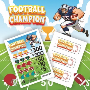 Billets de jeu à déchirer personnalisés découpés sur mesure, impression offset, vente en gros directe usine - Product Image 6