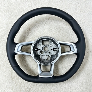 พวงมาลัยรถหนังแท้จัดส่งรวดเร็วสำหรับ Volkswagen VW Golf 4 5 6 7 7.5 8 MK4 5 6 7 7.5 7 <span class=keywords><strong>R</strong></span> <span class=keywords><strong>GTI</strong></span> GTD GTE Tiguan <span class=keywords><strong>POLO</strong></span> <span class=keywords><strong>GTI</strong></span> <span class=keywords><strong>R</strong></span> CC - Product Image 3