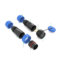 Câble étanche à 5 broches SP13 SP17 connecteur de prise de courant Aviation industrielle pour les systèmes de stockage d'énergie câblage PVC appareil ménager