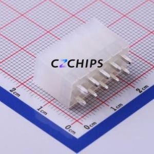 M4202V-2x5P Wire-to-Board Pin Header Through hole Component (THT),P=4.2mm Connector 2x5P 4.2mm Through Hole 10P - Product Image 2