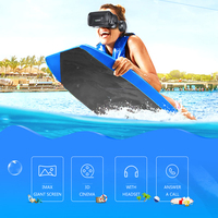 Profesional Terbaru 360 °   Kacamata VR Mendukung Penyesuaian Pemutaran, VR Box Tanpa Distorsi, Headset VR Cerdas untuk Bermain Game