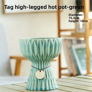 Nouveau modèle exclusif transfrontalier, grand <span class=keywords><strong>vase</strong></span> à fleurs respirant et résistant à la corrosion, pour plantes vertes à tronc haut - Product Image 3